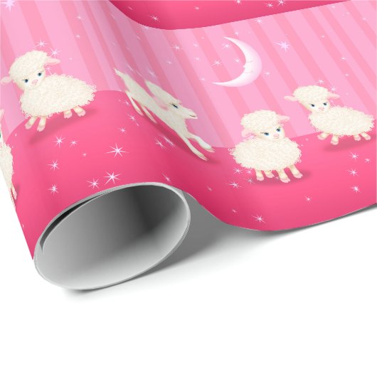 Baby lammeren cadeaupapier (Rol Hoek)