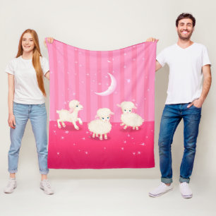 Baby lammeren fleece deken