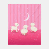 Baby lammeren fleece deken (Voorkant)