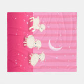 Baby lammeren fleece deken (Voorkant (Horizontaal))
