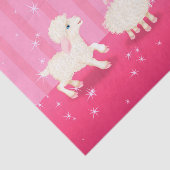 Baby lammeren tissuepapier (Detail)