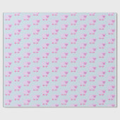 Baby Lampwisselpapier in roze en blauw Cadeaupapier (Vlak)