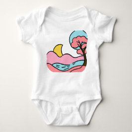 Baby Land AI art Romper