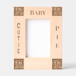 Baby Laser geëtst Afbeelding Lijst Gegraveerde Lijstjes
