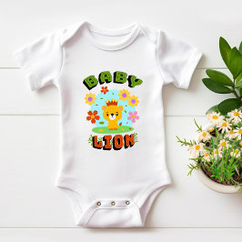Baby leeuw romper