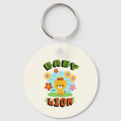 Baby leeuw sleutelhanger (Voorkant)