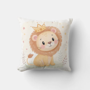 Baby Leeuwen Nursery – Mooie Dierprint voor kinder Kussen