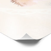 Baby Leeuwenwelp met Bloemen Kroon Kunst Foto Afdruk (Hoek)