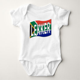 Baby Lekker South African 1-Piece in White Romper