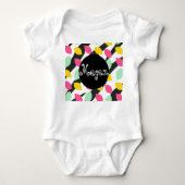 Baby Lemon Mix Stripes Summer Romper (Voorkant)