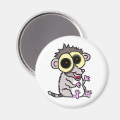 Baby Lemur Magnet (Voorkant / Achterkant)