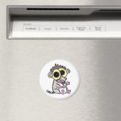 Baby Lemur Magnet (Insitu (Vaatwasser))