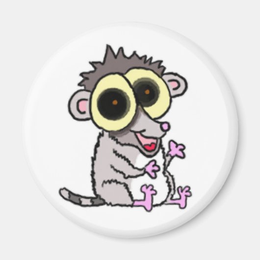 Baby Lemur Magnet (Voorkant)