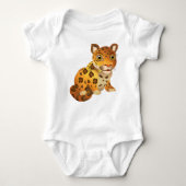 Baby Leopard Cartoon-41640 Romper (Voorkant)
