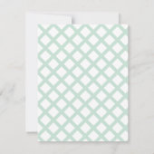 Baby Leprechaun baby shower gissen spel Kaart (Achterkant)