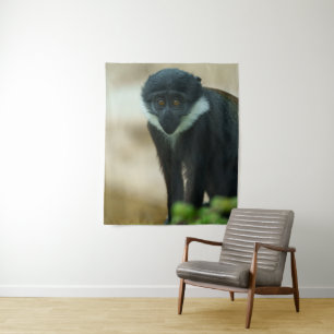 Baby L'Hoest Monkey Wandkleed