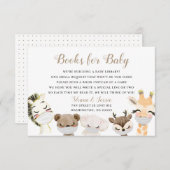 Baby Library Enclosure Card Informatiekaartje (Voorkant / Achterkant)