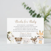 Baby Library Enclosure Card Informatiekaartje (Staand voorkant)