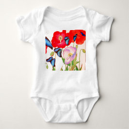 BABY LICHAAMSTROMEN EN BUTTERFLIES (DIY NAME) ROMPER