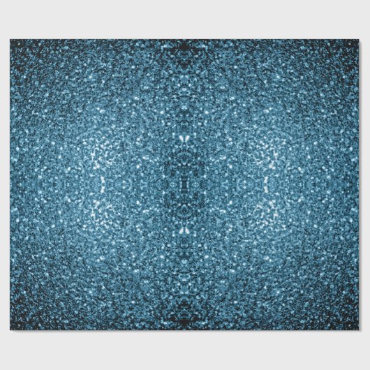 Baby lichtblauwe vlek cadeaupapier (Vlak)