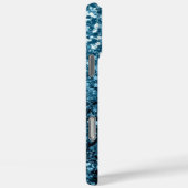 Baby lichtblauwe vlek Case-Mate iPhone case (Achterkant / Rechts)