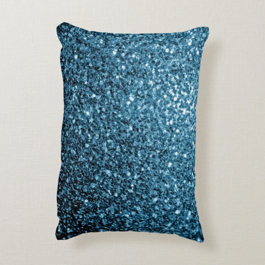 Baby lichtblauwe vlek decoratief kussen (Achterkant (Verticaal))