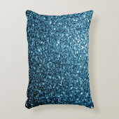 Baby lichtblauwe vlek decoratief kussen (Voorkant(Verticaal))