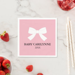 BABY Liefde Roze Shower Persoonlijke Servetten