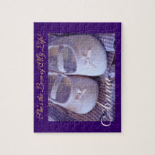 Baby Liefde van mijn levenspuzzel laat Baby naam p Legpuzzel (Verticaal)