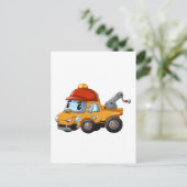 Baby lierwagen voor kinderen briefkaart (Staand voorkant)