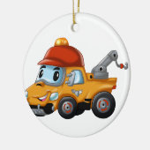 Baby lierwagen voor kinderen keramisch ornament (Links)