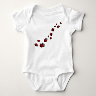 Baby Lieveheersbeestje Shirt Biologische Rompertje