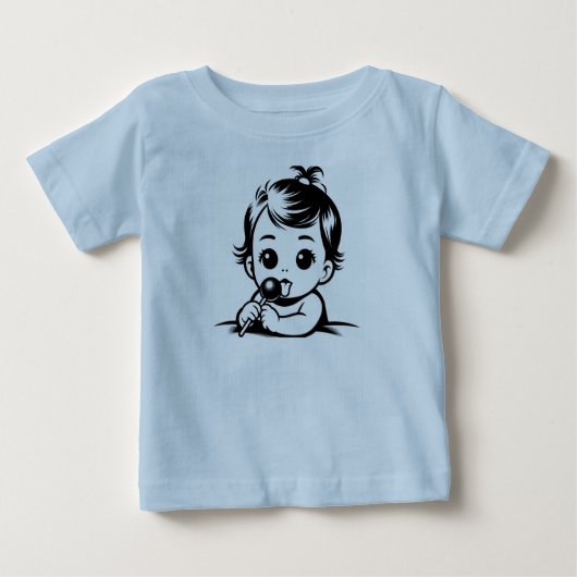 baby likt een suikerpop (Voorkant)
