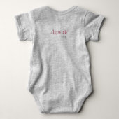 Baby Linguïste Romper (Achterkant)