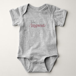 Baby Linguïste Romper