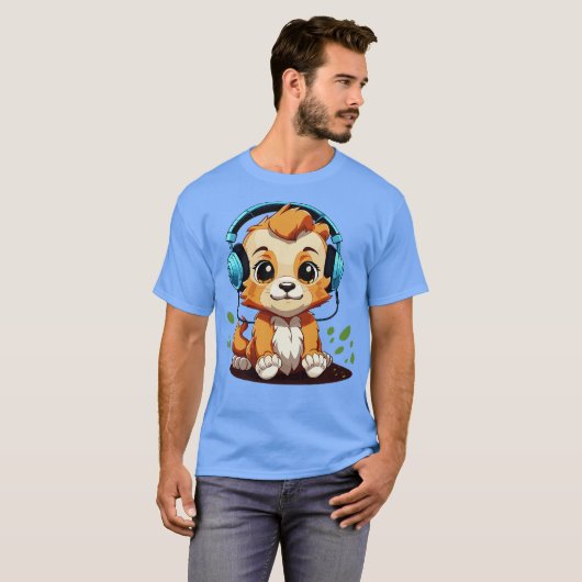 Baby Lion 1 T-shirt (Voorkant volledig)