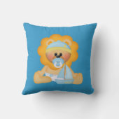 Baby Lion Bedroom, Wieg of couch Pillow Kussen (Achterkant)