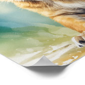 baby Lion-Buy Muurkunst & Schilderijen Poster (Hoek)