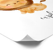 Baby Lion Explore kinderkamer Poster (Hoek)