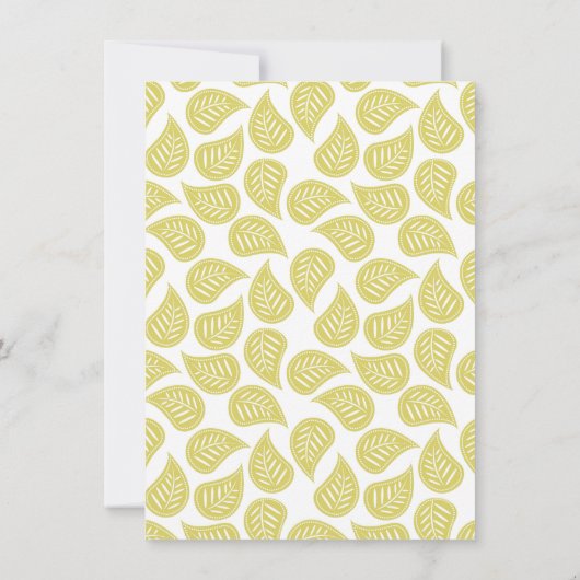 Baby Lion Gender Reveal-feestuitnodigingen Kaart (Achterkant)