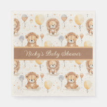 Baby Lion gepersonaliseerd Baby shower