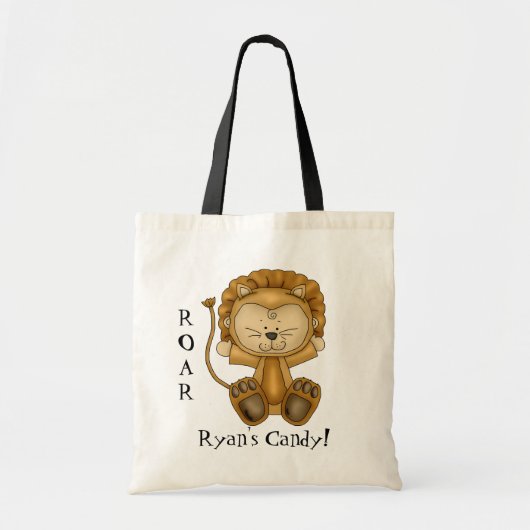 Baby Lion-Halloween Goody Bag/Personalize Tote Bag (Voorkant)