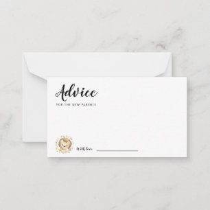 Baby Lion king Baby Jongensdouche Advieskaart