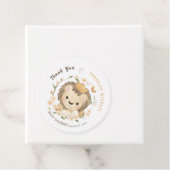 Baby Lion king Oerwoud Baby shower Bedankjes Labels (In situ)