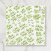 baby Lion King Safari Dieren Bedankjes Labels (Achterkant)