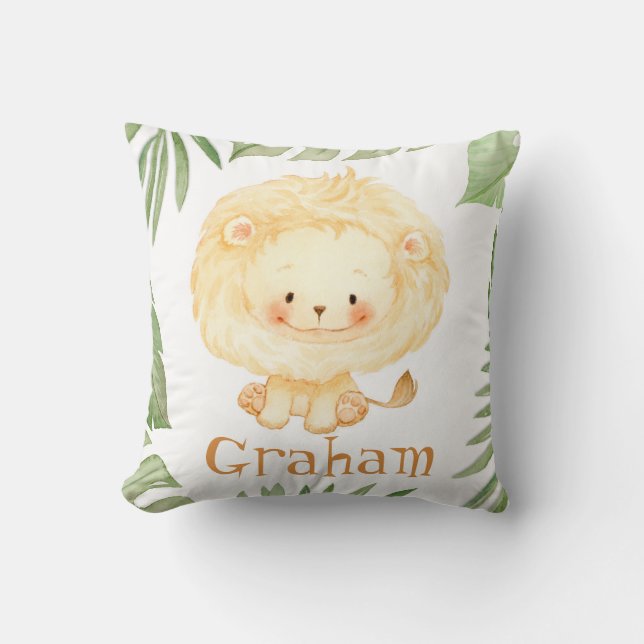Baby Lion Pillow Kussen (Voorkant)