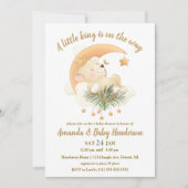 Baby Lion Safari Baby shower Kaart (Voorkant)