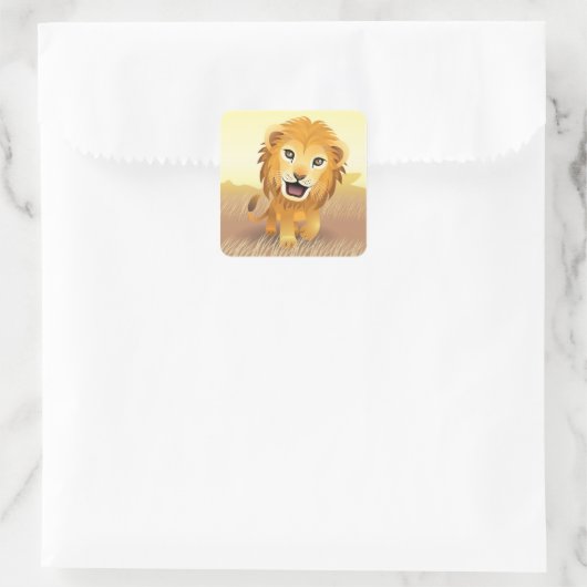 Baby Lion Sticker (Tas)