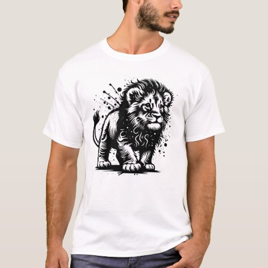 Baby Lion T-shirt (Voorkant)
