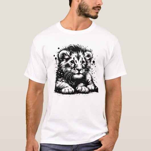 Baby Lion T-shirt (Voorkant)